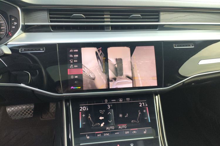 Used Audi A8 2021 A8L 50 TFSI quattro Comfort Model Audio And AC Panel
