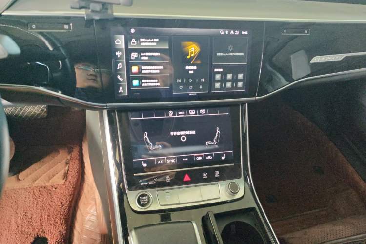 Used Audi A8 2021 A8L 50 TFSI quattro Comfort Model Audio And AC Panel