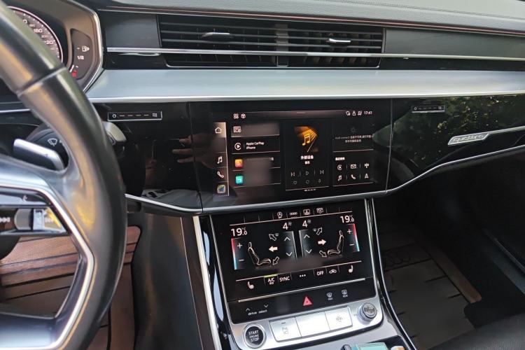 Used Audi A8 2021 A8L 50 TFSI quattro Comfort Model Audio And AC Panel