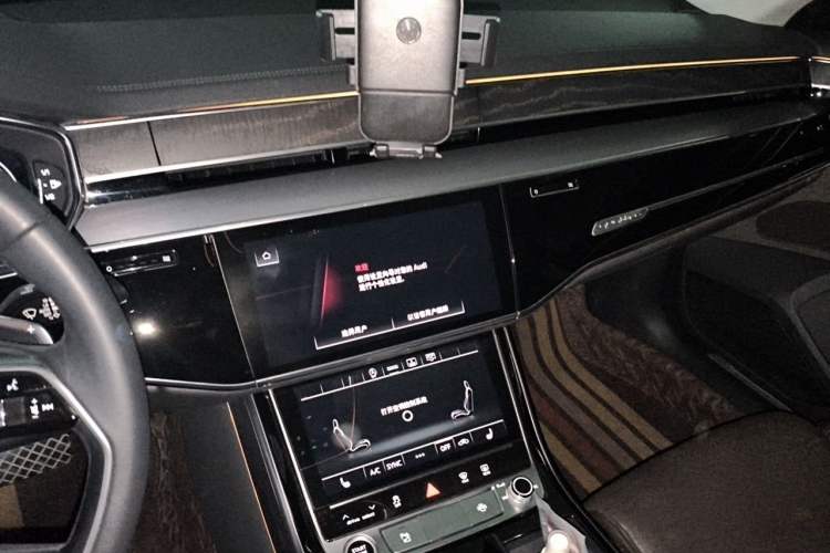 Used Audi A8 2021 A8L 50 TFSI quattro Comfort Model Audio And AC Panel