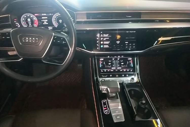 Used Audi A8 2021 A8L 50 TFSI quattro Luxury Model Audio And AC Panel
