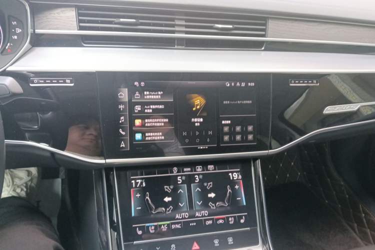 Used Audi A8 2021 A8L 55 TFSI quattro Luxury Model Audio And AC Panel