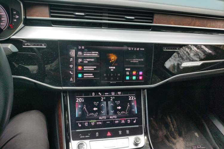 Used Audi A8 2021 A8L 55 TFSI quattro Luxury Model Audio And AC Panel