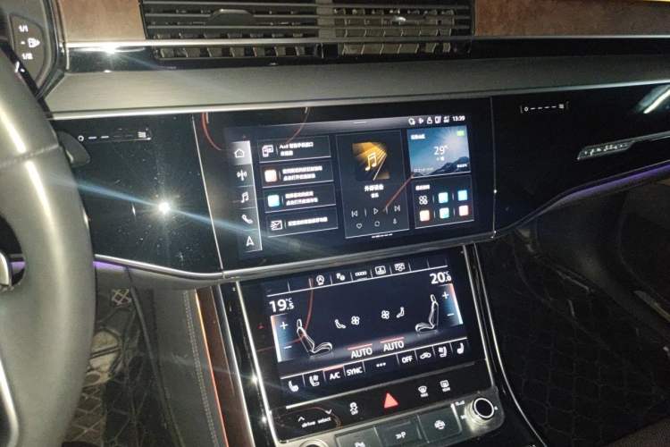 Used Audi A8 2021 A8L 55 TFSI quattro Luxury Model Audio And AC Panel