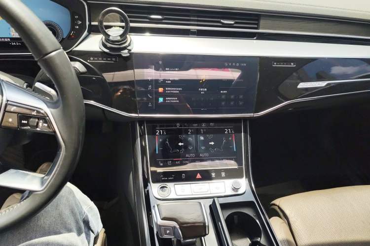 Used Audi A8 2021 A8L 50 TFSI quattro Comfort Model Audio And AC Panel