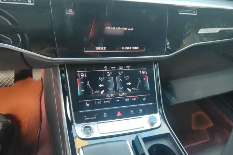 Used Audi A8 2021 A8L 50 TFSI quattro Comfort Model Audio And AC Panel
