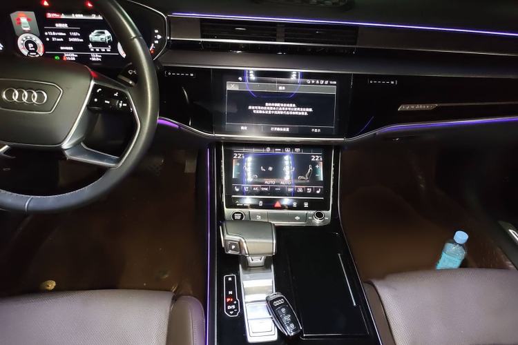 Used Audi A8 2021 A8L 50 TFSI quattro Comfort Model Audio And AC Panel