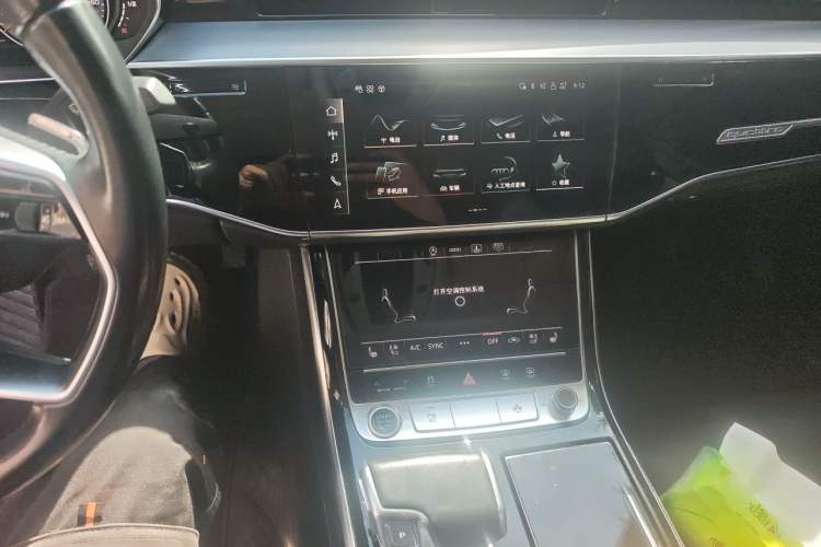 Used Audi A8 2021 A8L 50 TFSI quattro Comfort Model Audio And AC Panel