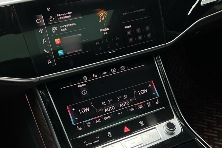 Used Audi A8 2021 A8L 50 TFSI quattro Luxury Model Audio And AC Panel
