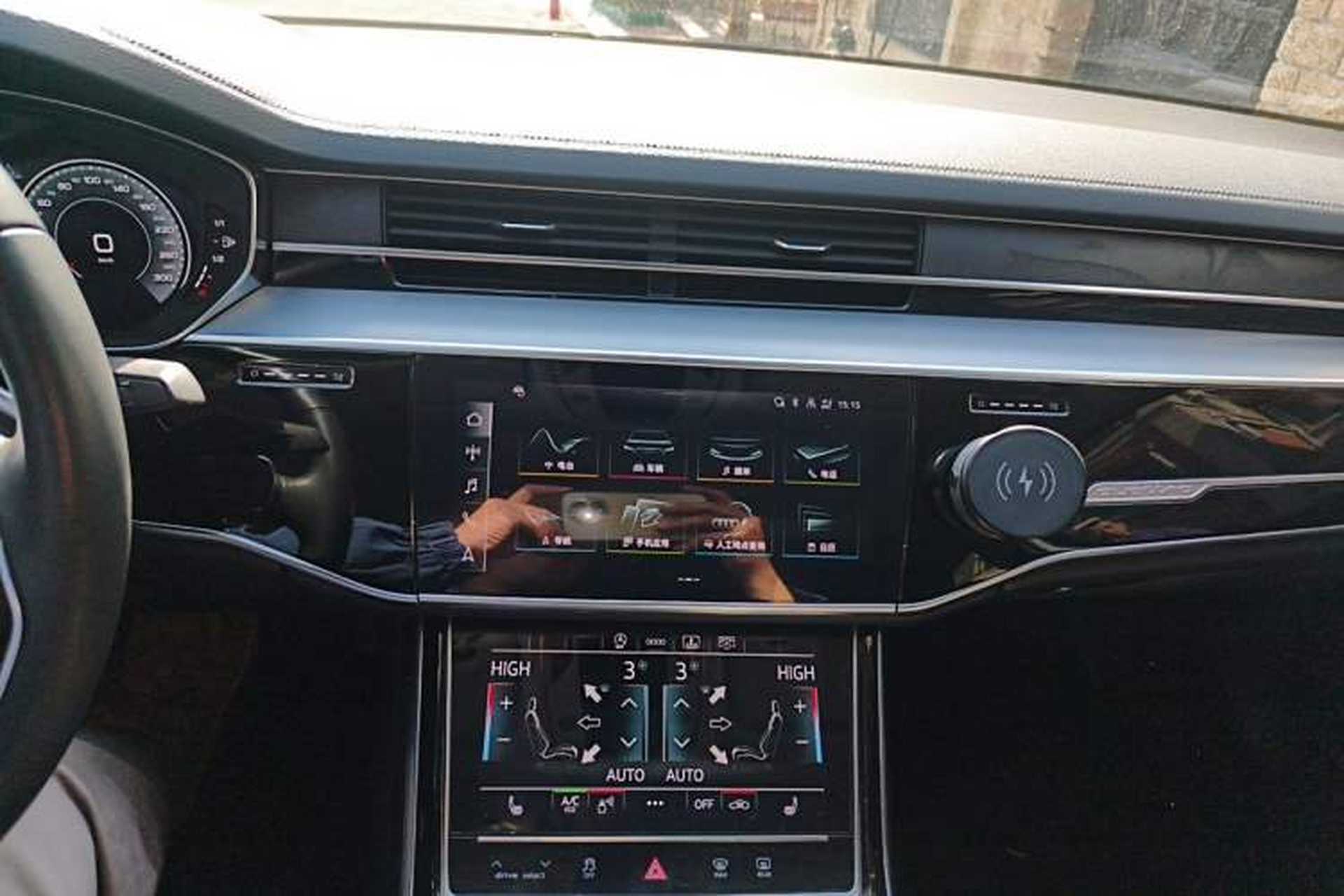 Used Audi A8 2021 A8L 50 TFSI quattro Comfort Model Audio And AC Panel