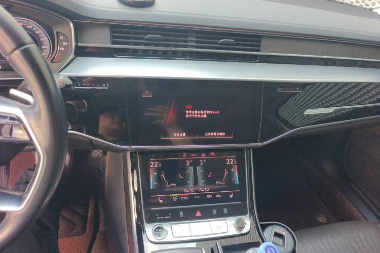 Used Audi A8 2021 A8L 50 TFSI quattro Comfort Model Audio And AC Panel