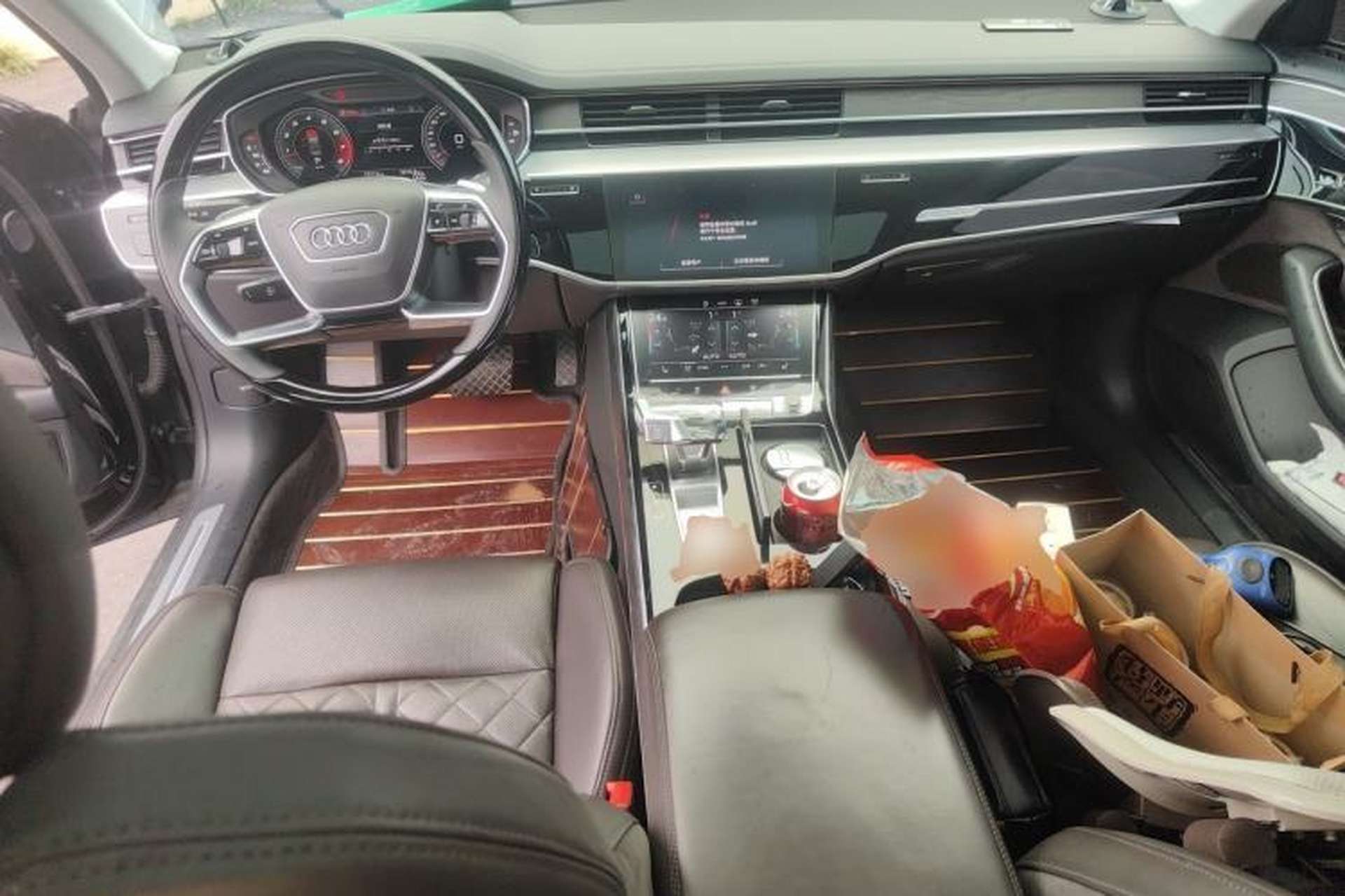 Used Audi A8 2021 A8L 50 TFSI quattro Comfort Model Center Console