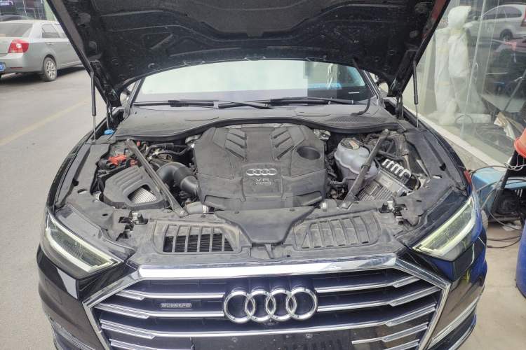 Used Audi A8 2021 A8L 50 TFSI quattro Comfort Model Engine Bay