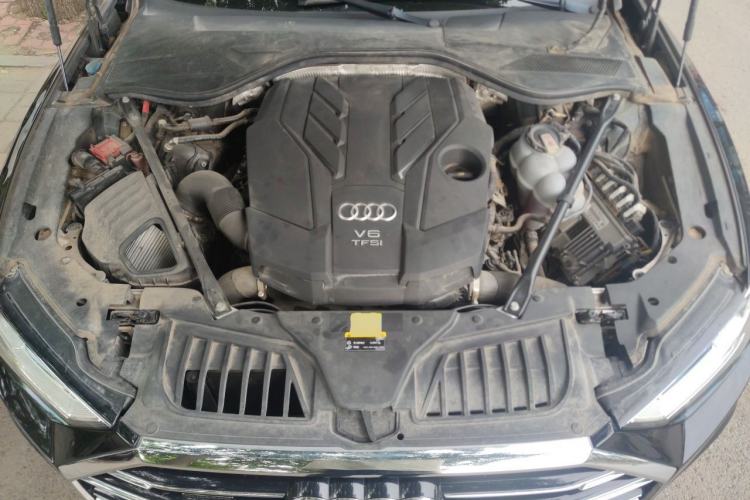 Used Audi A8 2021 A8L 55 TFSI quattro Luxury Model Engine Bay