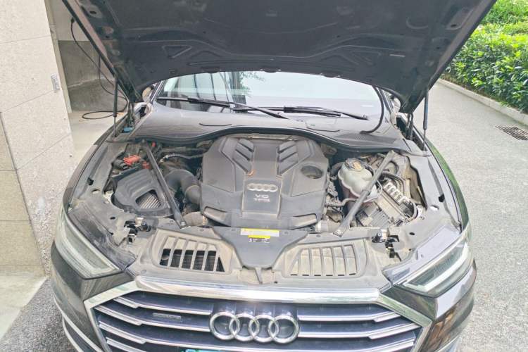 Used Audi A8 2021 A8L 50 TFSI quattro Comfort Model Engine Bay