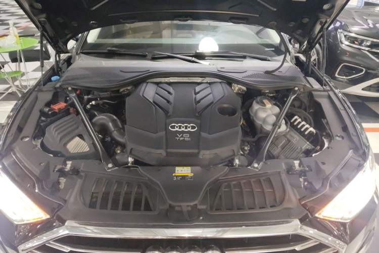 Used Audi A8 2021 A8L 50 TFSI quattro Comfort Model Engine Bay