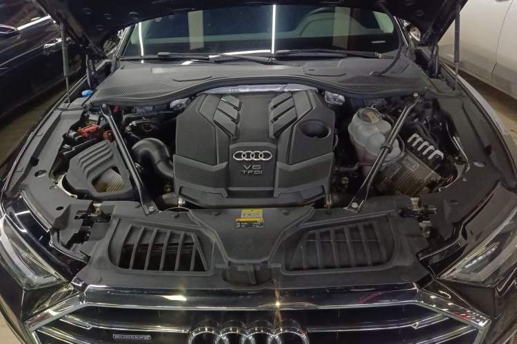 Used Audi A8 2021 A8L 50 TFSI quattro Comfort Model Engine Bay