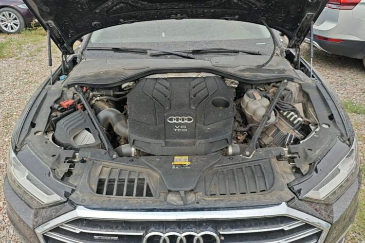 Used Audi A8 2021 A8L 50 TFSI quattro Comfort Model Engine Bay