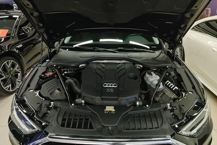 Used Audi A8 2021 A8L 50 TFSI quattro Comfort Model Engine Bay