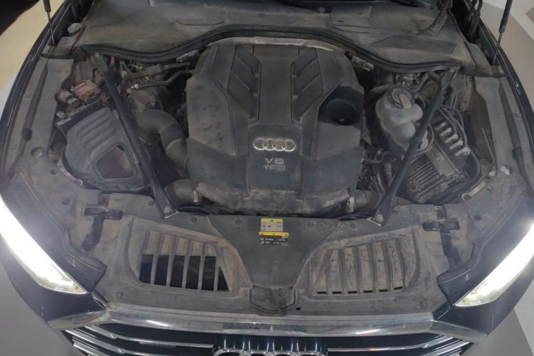 Used Audi A8 2021 A8L 50 TFSI quattro Comfort Model Engine Bay
