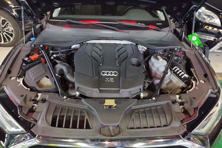 Used Audi A8 2021 A8L 50 TFSI quattro Comfort Model Engine Bay