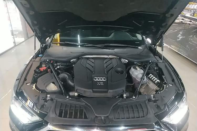 Used Audi A8 2021 A8L 50 TFSI quattro Luxury Model Engine Bay