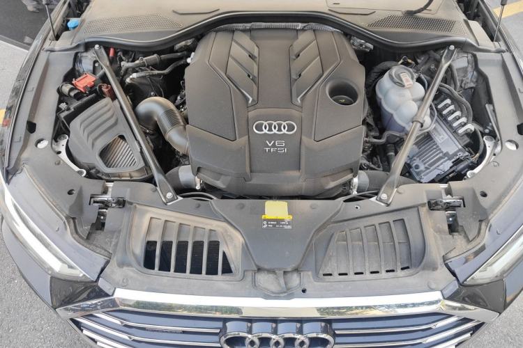 Used Audi A8 2021 A8L 50 TFSI quattro Comfort Model Engine Bay