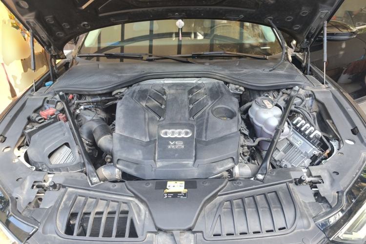 Used Audi A8 2021 A8L 50 TFSI quattro Comfort Model Engine Bay