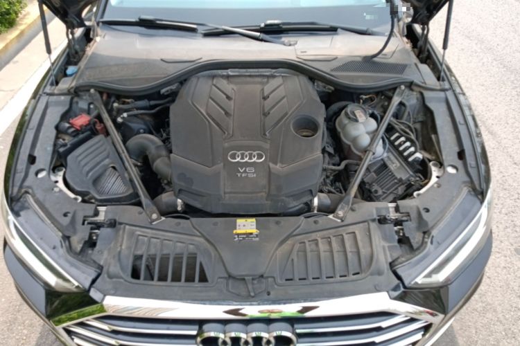 Used Audi A8 2021 A8L 50 TFSI quattro Comfort Model Engine Bay