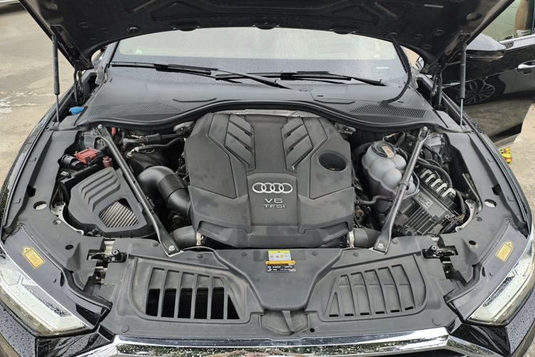 Used Audi A8 2021 A8L 55 TFSI quattro Prestige Edition Engine Bay
