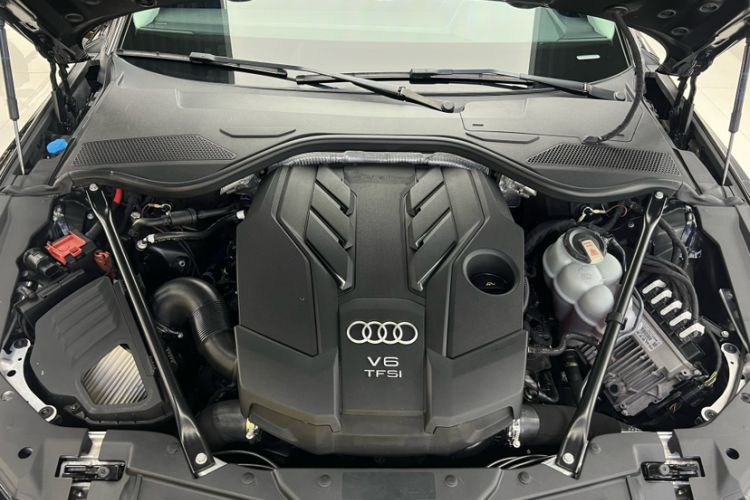 Used Audi A8 2021 A8L 50 TFSI quattro Luxury Model Engine Bay