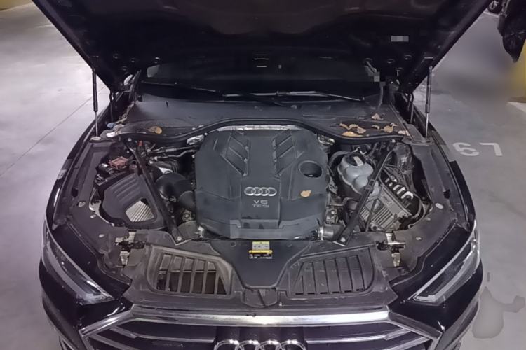 Used Audi A8 2021 A8L 50 TFSI quattro Comfort Model Engine Bay