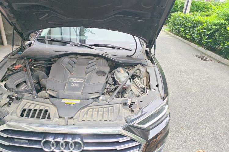 Used Audi A8 2021 A8L 50 TFSI quattro Comfort Model Engine Bay Left