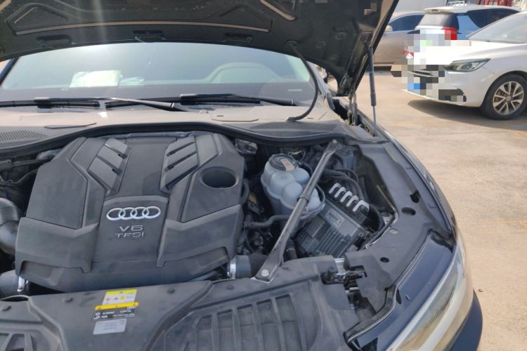 Used Audi A8 2021 A8L 50 TFSI quattro Comfort Model Engine Bay Left