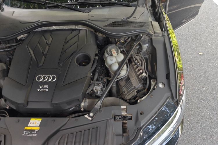 Used Audi A8 2021 A8L 50 TFSI quattro Comfort Model Engine Bay Left