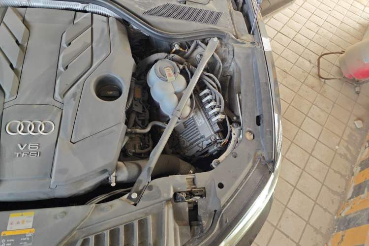 Used Audi A8 2021 A8L 50 TFSI quattro Comfort Model Engine Bay Left