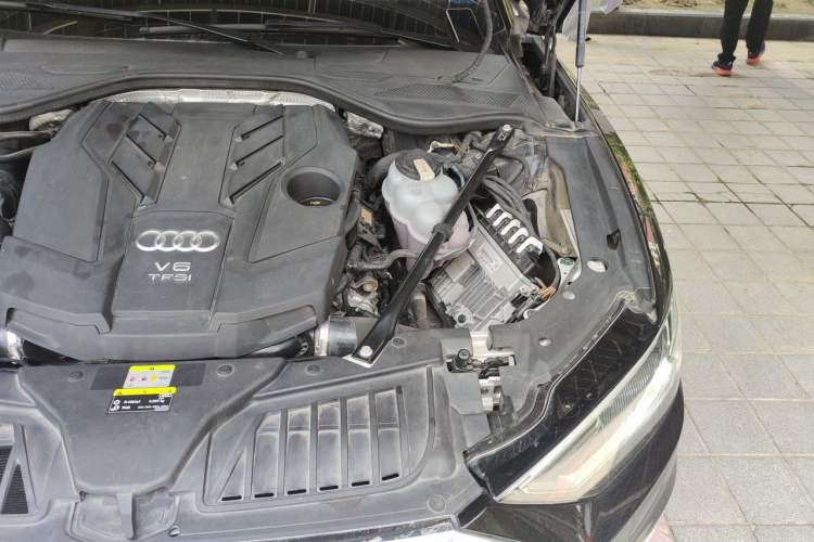 Used Audi A8 2021 A8L 50 TFSI quattro Comfort Model Engine Bay Left