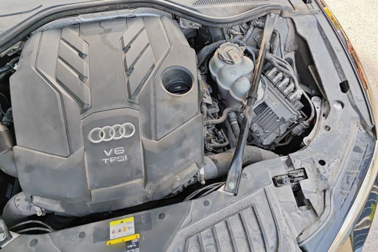 Used Audi A8 2021 A8L 50 TFSI quattro Comfort Model Engine Bay Left