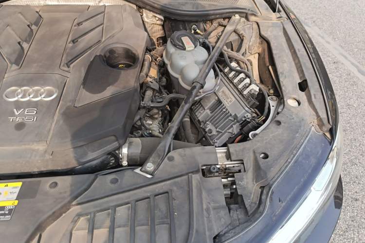 Used Audi A8 2021 A8L 50 TFSI quattro Luxury Model Engine Bay Left