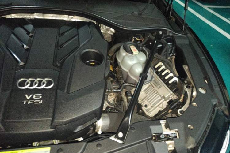Used Audi A8 2021 A8L 55 TFSI quattro Luxury Model Engine Bay Left