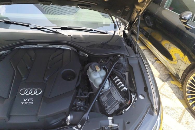 Used Audi A8 2021 A8L 50 TFSI quattro Comfort Model Engine Bay Left
