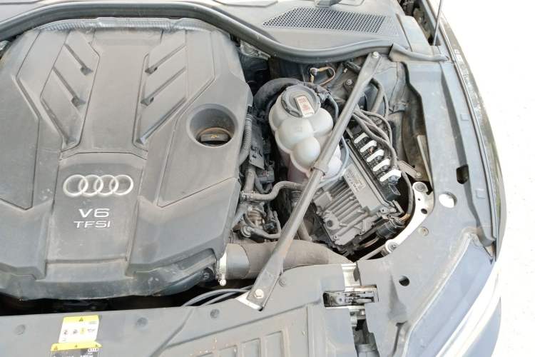 Used Audi A8 2021 A8L 50 TFSI quattro Comfort Model Engine Bay Left
