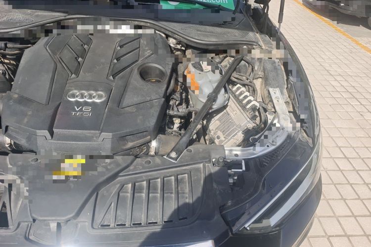 Used Audi A8 2021 A8L 50 TFSI quattro Comfort Model Engine Bay Left