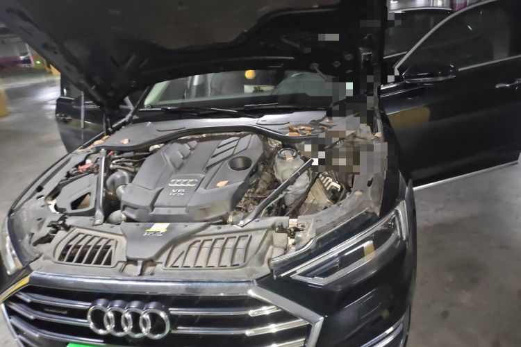 Used Audi A8 2021 A8L 50 TFSI quattro Comfort Model Engine Bay Left