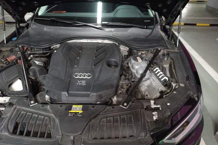 Used Audi A8 2021 A8L 50 TFSI quattro Comfort Model Engine Bay Left