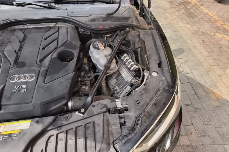Used Audi A8 2021 A8L 50 TFSI quattro Comfort Model Engine Bay Left