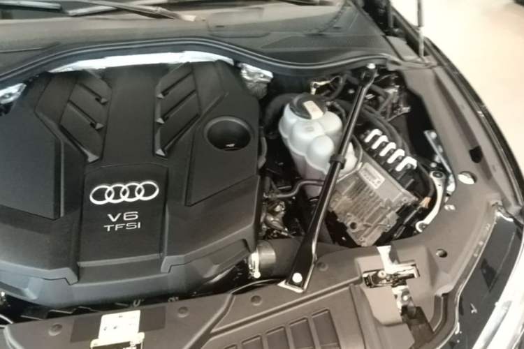 Used Audi A8 2021 A8L 50 TFSI quattro Comfort Model Engine Bay Left