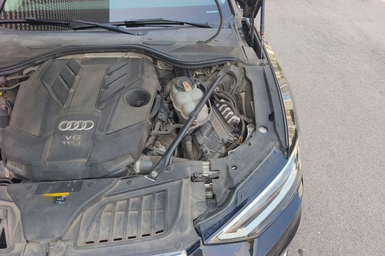 Used Audi A8 2021 A8L 50 TFSI quattro Comfort Model Engine Bay Left