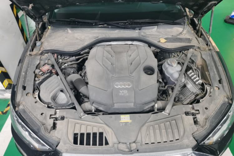 Used Audi A8 2021 A8L 50 TFSI quattro Comfort Model Engine Bay