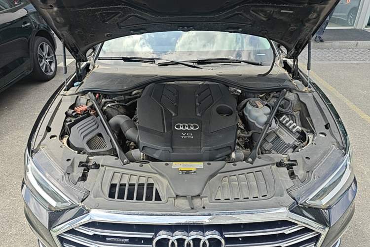 Used Audi A8 2021 A8L 50 TFSI quattro Comfort Model Engine Bay
